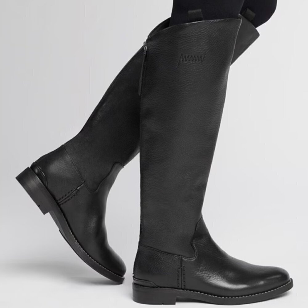 FRANCO SARTO Meyer Knee High Riding Boots (WIDE CALF)